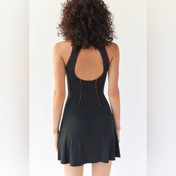 NWT Urban Outfitters Deja Seamed Mini Dress - Picture 2 of 3